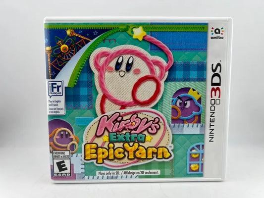 Kirby's Extra Epic Yarn Nintendo 3DS