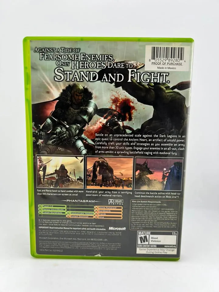 Kingdom Under Fire The Crusaders Xbox