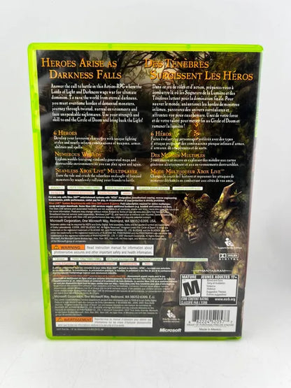 Kingdom Under Fire Circle Of Doom Xbox 360 X360