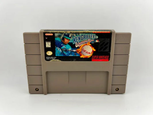 Ken Griffey Jr's Winning Run Super Nintendo SNES