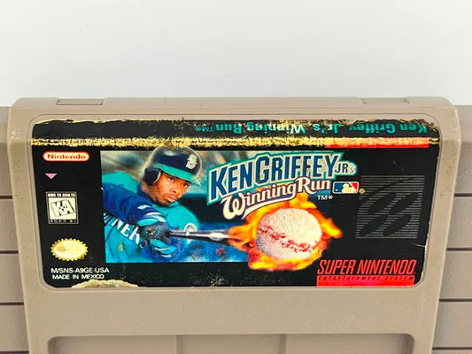 Ken Griffey Jr's Winning Run Super Nintendo SNES