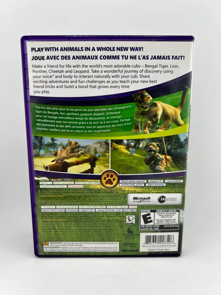 Kinectimals Xbox 360 X360