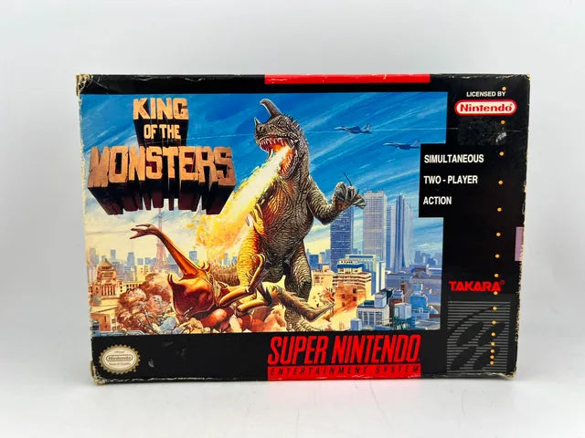 King of the Monsters Super Nintendo Snes