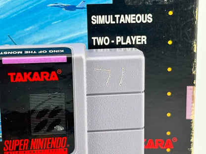 King of the Monsters Super Nintendo Snes