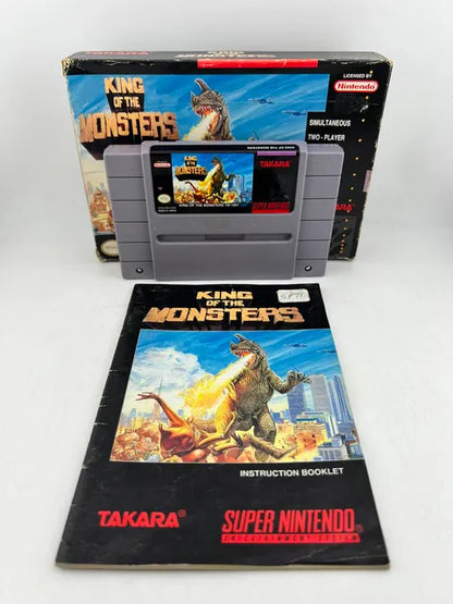 King of the Monsters Super Nintendo Snes
