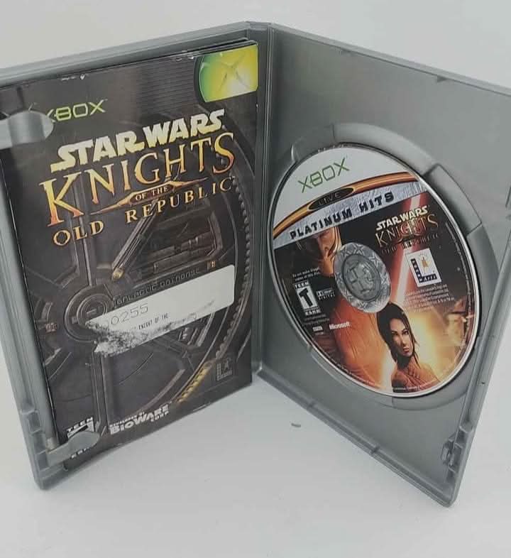 Star Wars Knights Of The Old Republic Kotor Platinum Hits Xbox jeux video game-x