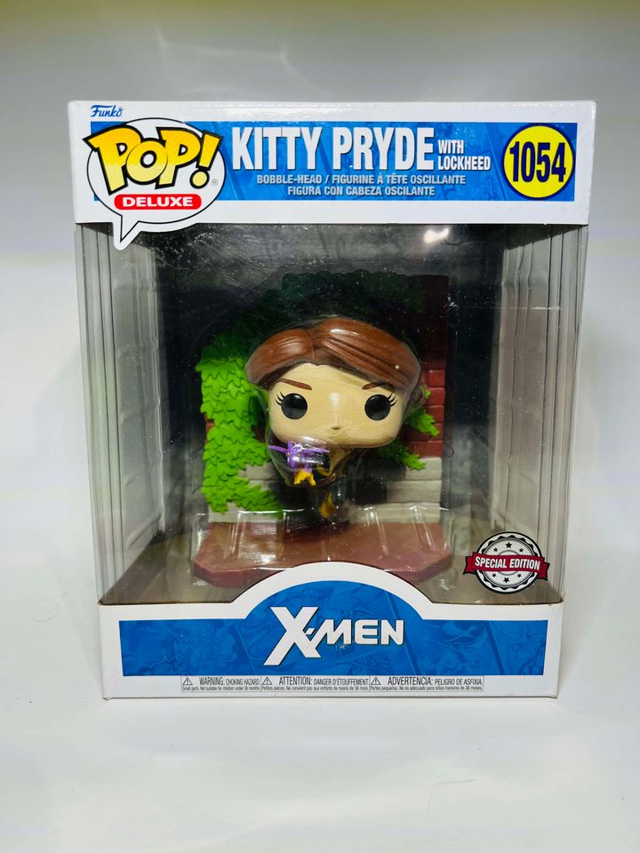 Funko Pop DELUXE X-MEN  KITTY PRYDE WITH LOCKHEED #1054 - jeux video game-x