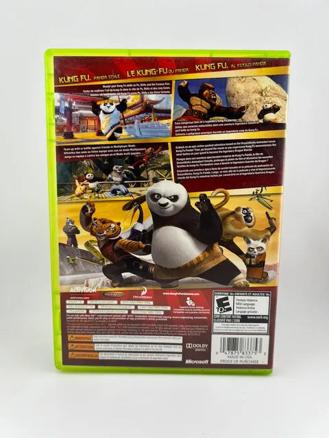 Kung Fu Panda Xbox 360 X360
