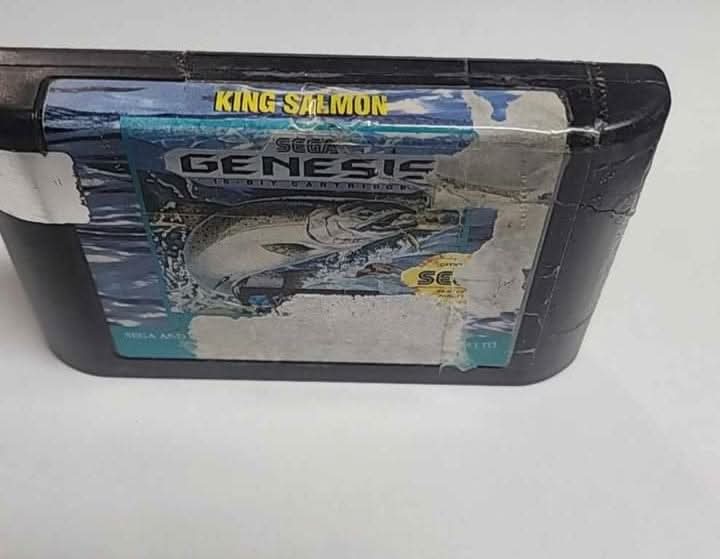 KING SALMON: THE BIG CATCH SEGA GENESIS SG sega