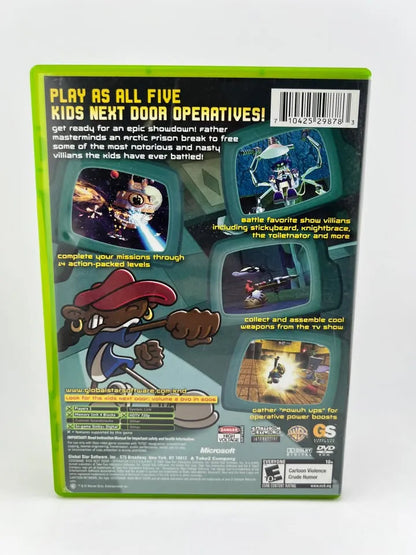 Codename Kids Next Door Knd Operation Videogame Xbox