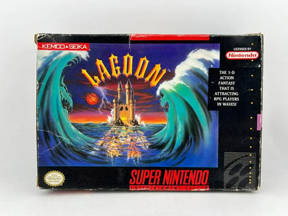 Lagoon Super Nintendo Snes