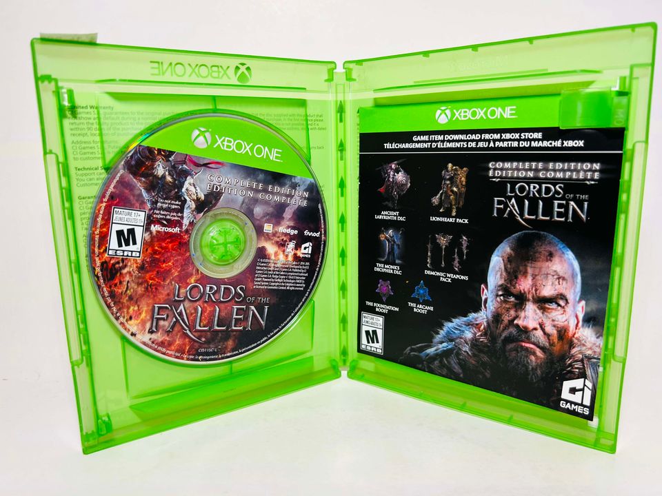 LORDS OF THE FALLEN COMPLETE EDITION XBOX ONE XONE - jeux video game-x