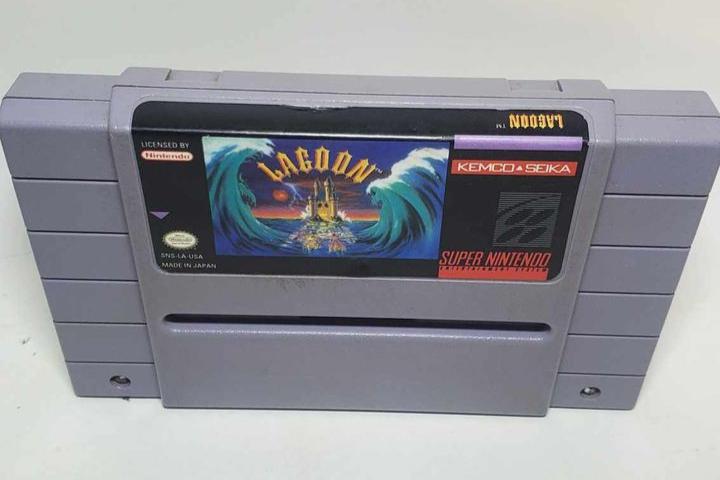 LAGOON EN BOITE SUPER NINTENDO SNES - jeux video game-x