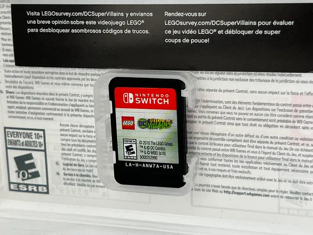 LEGO DC Super Villains Nintendo Switch