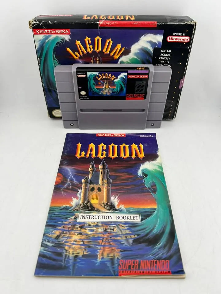 Lagoon Super Nintendo Snes