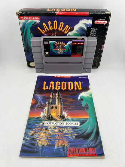 Lagoon Super Nintendo Snes