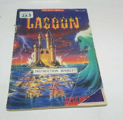 LAGOON EN BOITE SUPER NINTENDO SNES - jeux video game-x