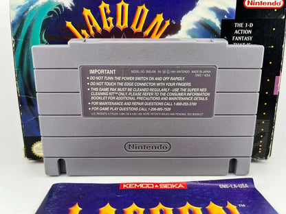 Lagoon Super Nintendo Snes