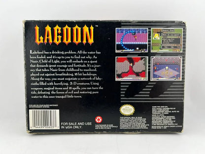 Lagoon Super Nintendo Snes