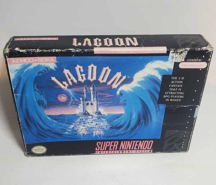 LAGOON EN BOITE SUPER NINTENDO SNES - jeux video game-x