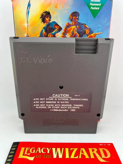 Legacy of the Wizard Nintendo NES
