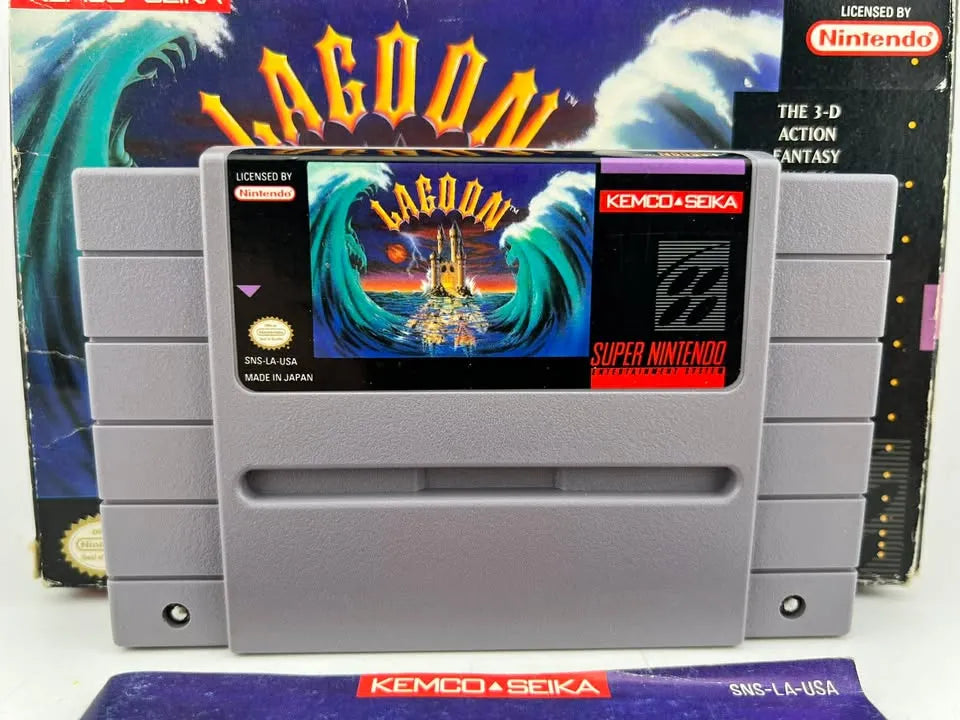 Lagoon Super Nintendo Snes