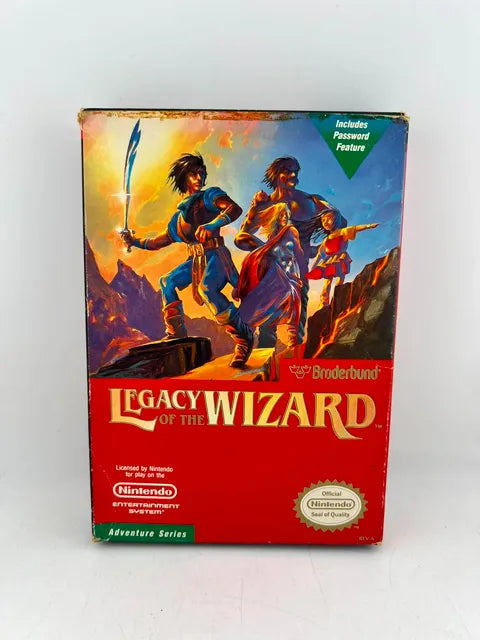 Legacy of the Wizard Nintendo NES