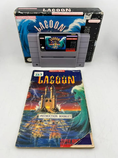 Lagoon Super Nintendo Snes