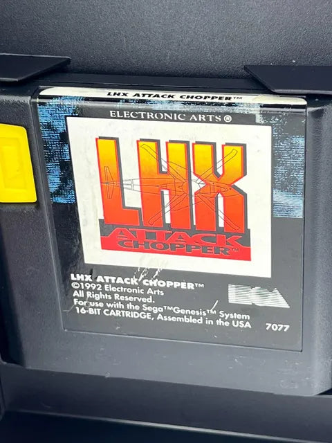 LHX Attack Chopper Sega Genesis SG