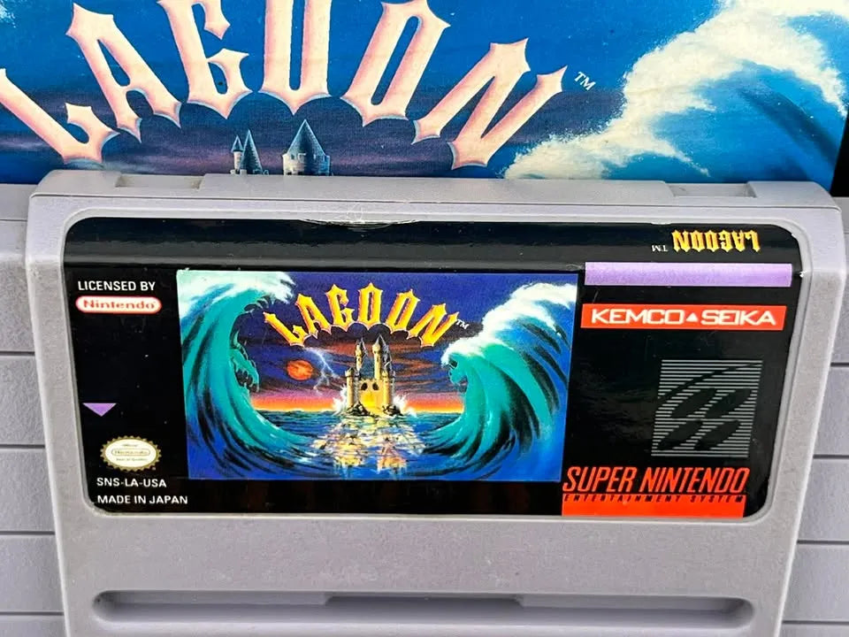 Lagoon Super Nintendo Snes