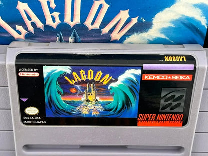 Lagoon Super Nintendo Snes