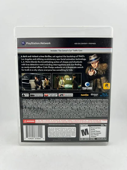 L.A. Noire Playstation 3 PS3