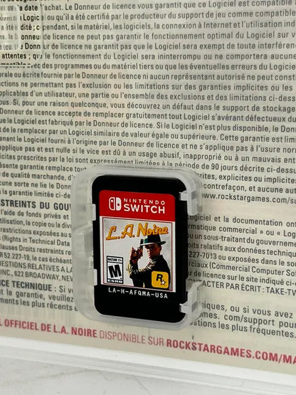 L.A. Noire Nintendo Switch