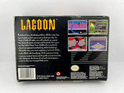 Lagoon Super Nintendo Snes
