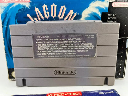 Lagoon Super Nintendo Snes