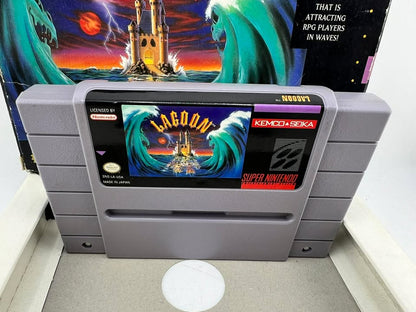 Lagoon Super Nintendo Snes