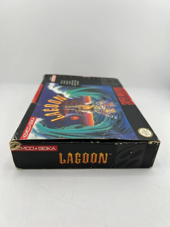 Lagoon Super Nintendo Snes