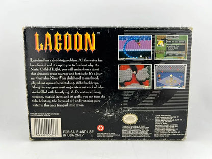 Lagoon Super Nintendo Snes