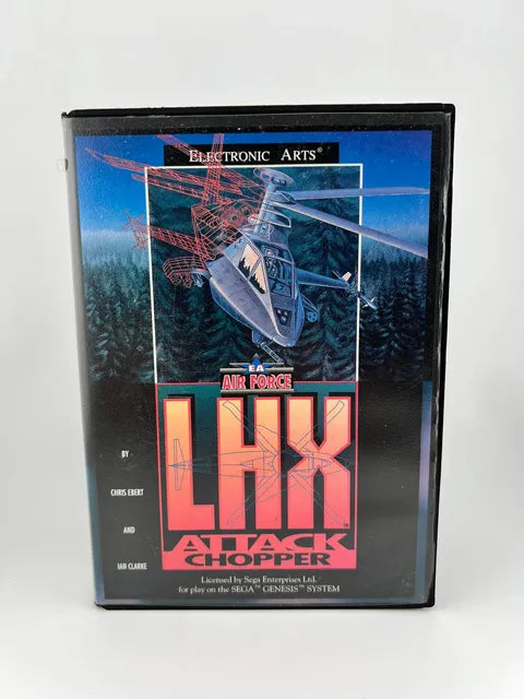 LHX Attack Chopper Sega Genesis SG