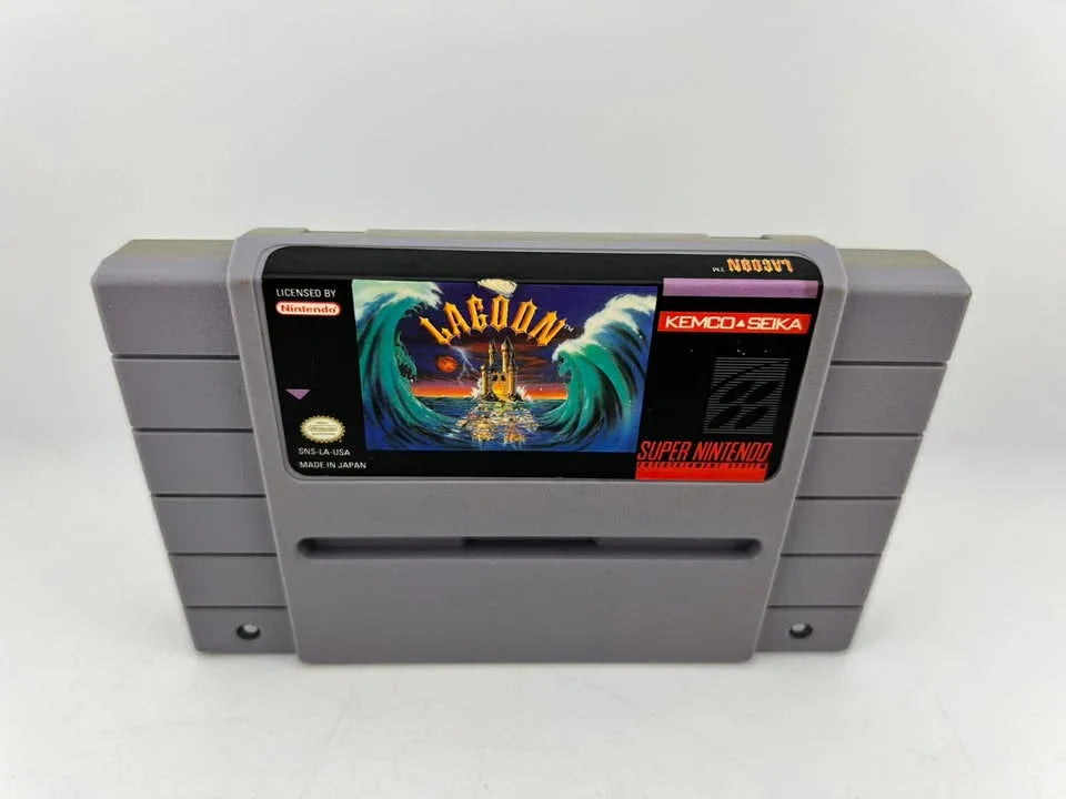Lagoon Super Nintendo Snes
