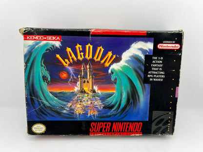 Lagoon Super Nintendo Snes