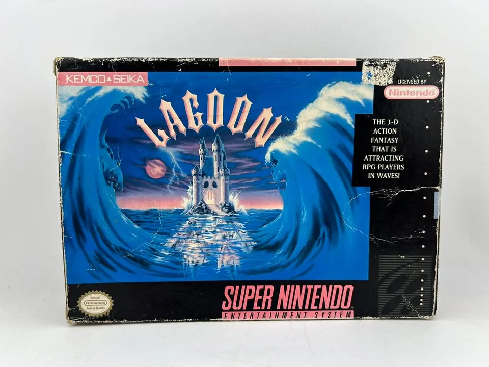Lagoon Super Nintendo Snes