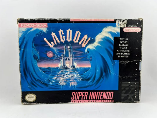Lagoon Super Nintendo Snes