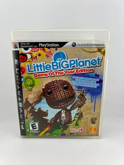 Little Big Planet Game Of The Year Playstation 3 Ps3