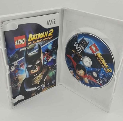 Lego Batman 2 Dc Super Heroes Nintendo Wii wb game