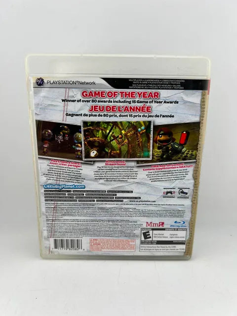 Little Big Planet Game Of The Year Playstation 3 Ps3