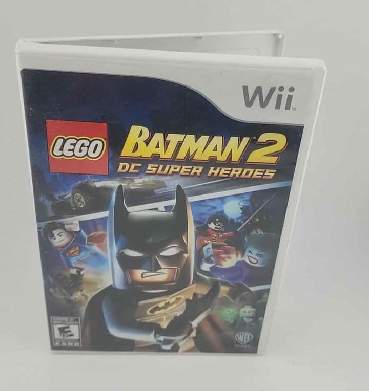 Lego Batman 2 Dc Super Heroes Nintendo Wii wb game