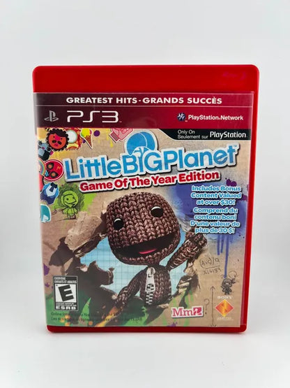 Little Big Planet Game Of The Year Greatest Hits Playstation 3 Ps3