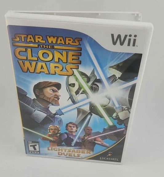 Star Wars Clone Wars Lightsaber Duels Nintendo Wii lucasarts