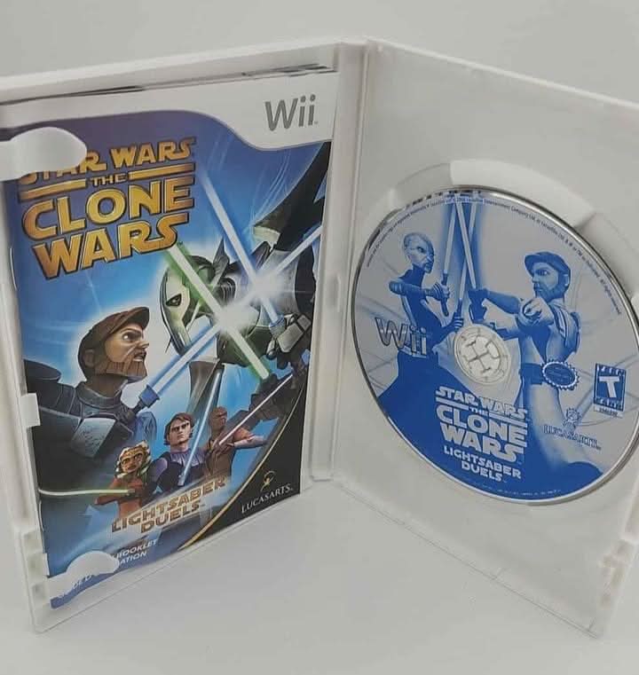 Star Wars Clone Wars Lightsaber Duels Nintendo Wii lucasarts